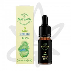 Huile CBD 10% 10ml - Nateava