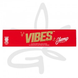 Feuilles Ă  rouler Hemp King size Slim x33 - VIBES